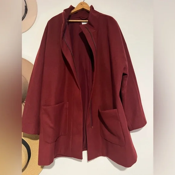 Old Navy Coat Funnel Neck - Picture 3 of 6